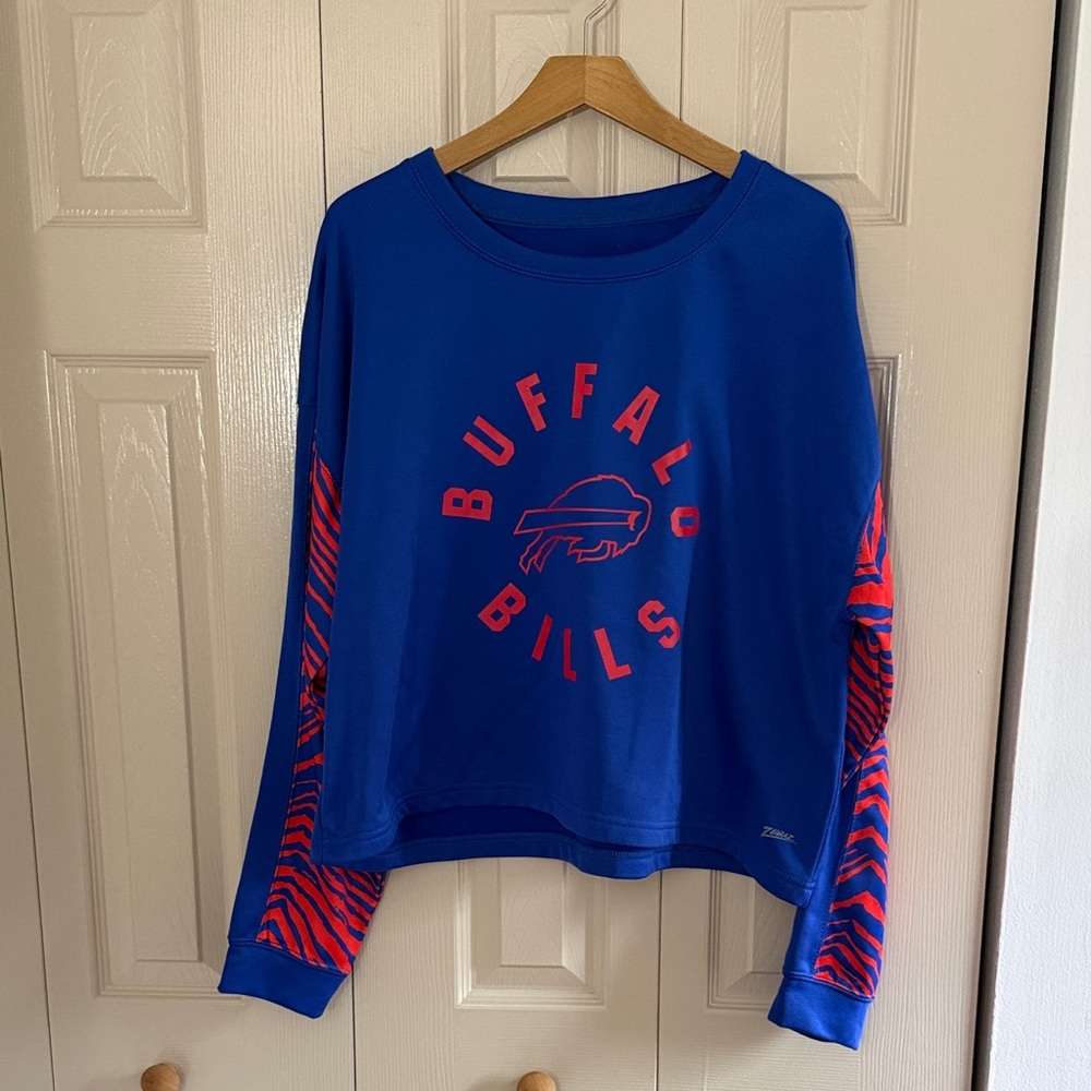 Zubaz Buffalo Bills NFL Team Apparel crewneck